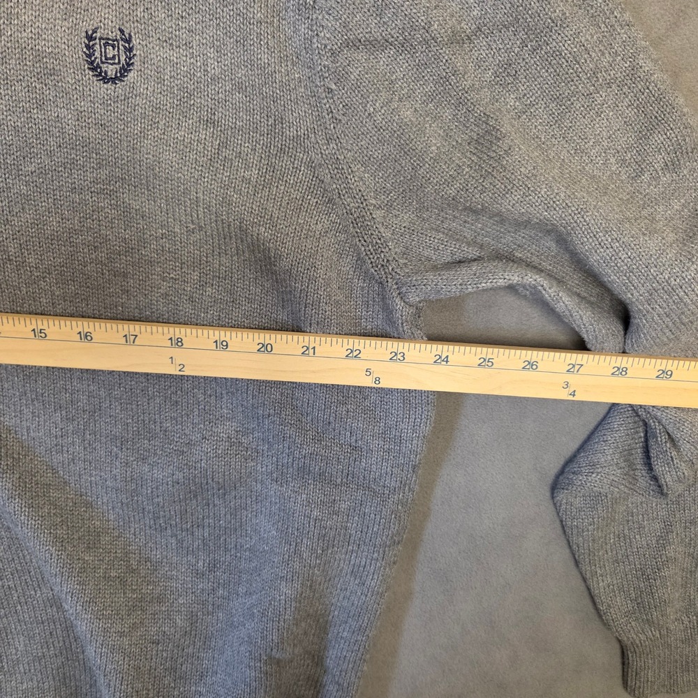 Chaps  Crewneck Chunky Sweater Men's XXL Classic Preppy Old Money Coastal Cozy - Picture 12 of 13